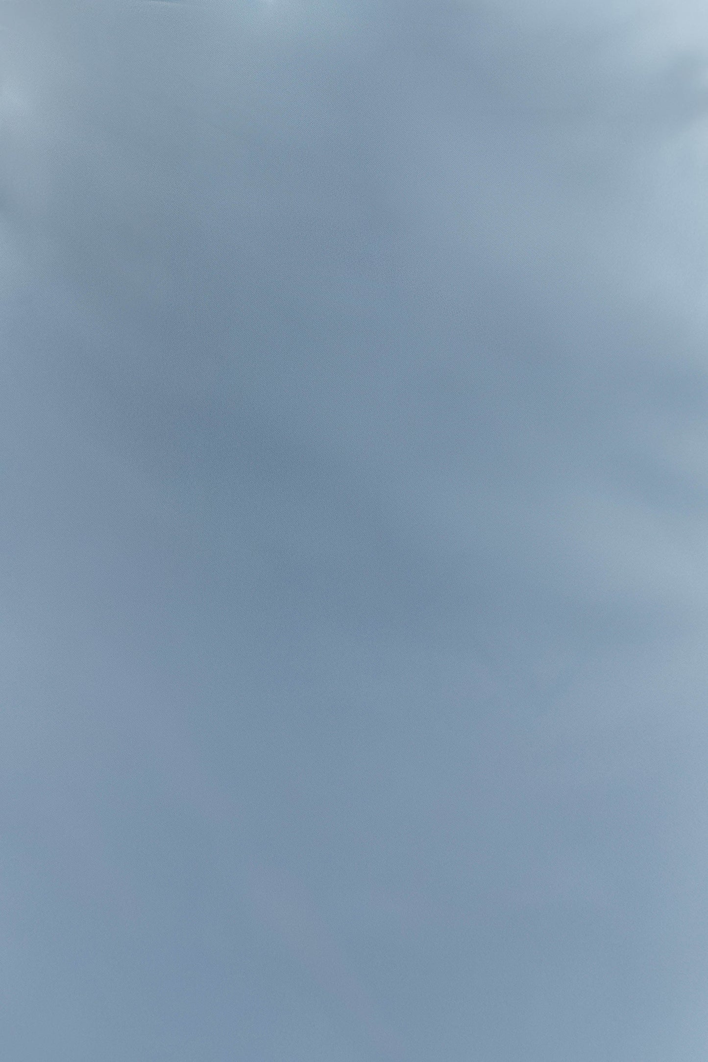 ROF Avery Uzun Kollu Maxi Elbise - Peygamber Çiçeği Mavisi