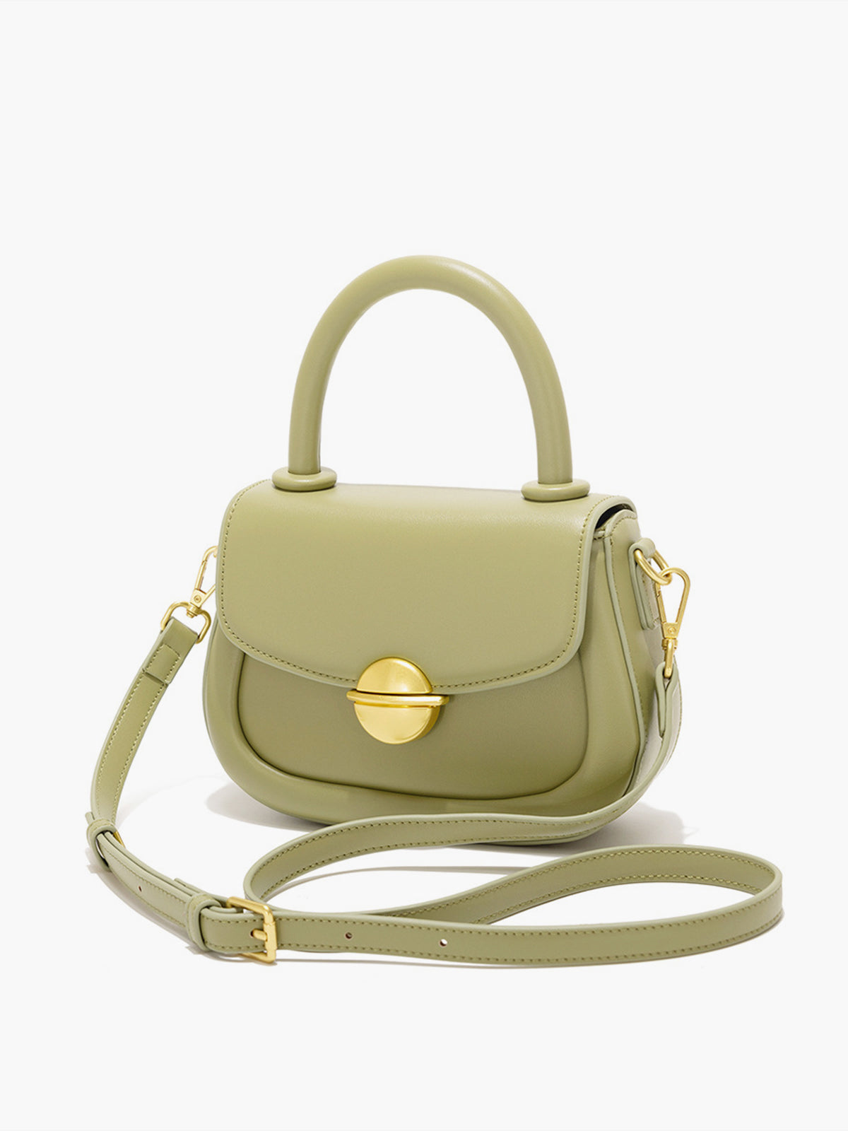 Minimalist Gündelik Omuz Çapraz Askılı Kapaklı Çanta Siyah