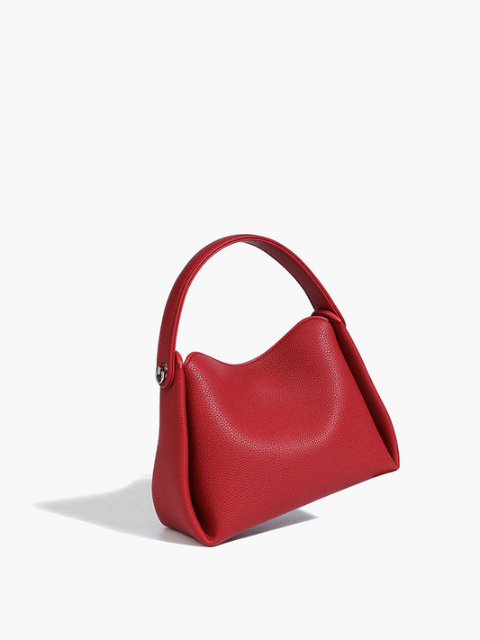 Yumuşak Kutu Detaylı Crossbody Çanta Kırmızı
