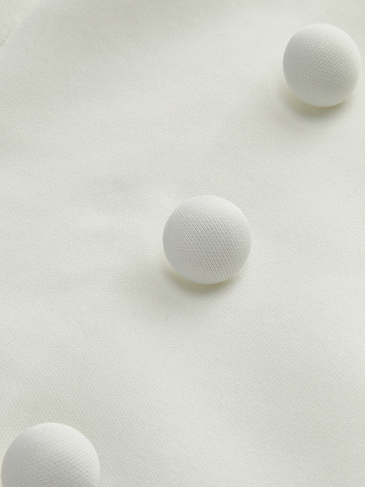 Askılı Dökümlü Kısa Abiye Elbise Beyaz Uzun Kol