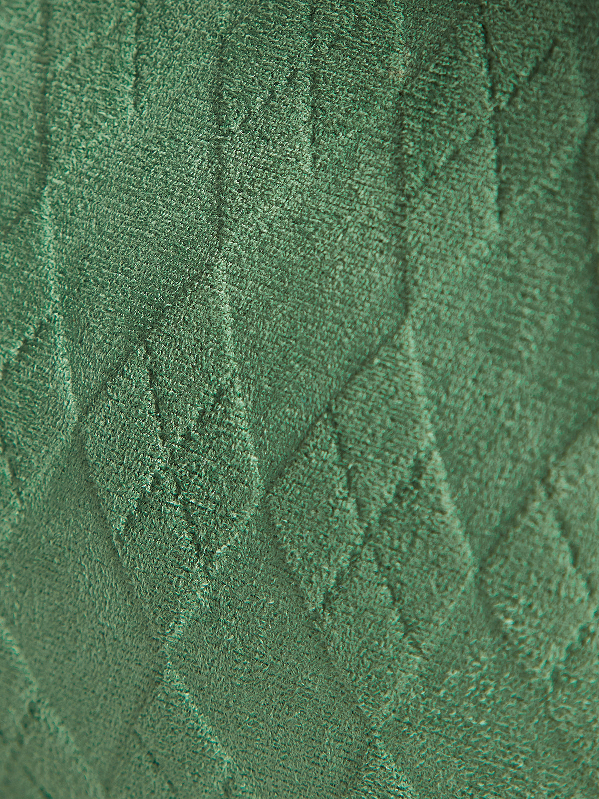 Ayarlanabilir Kayışlı Romboid Desenli Hilal Çanta Koyu Yeşil