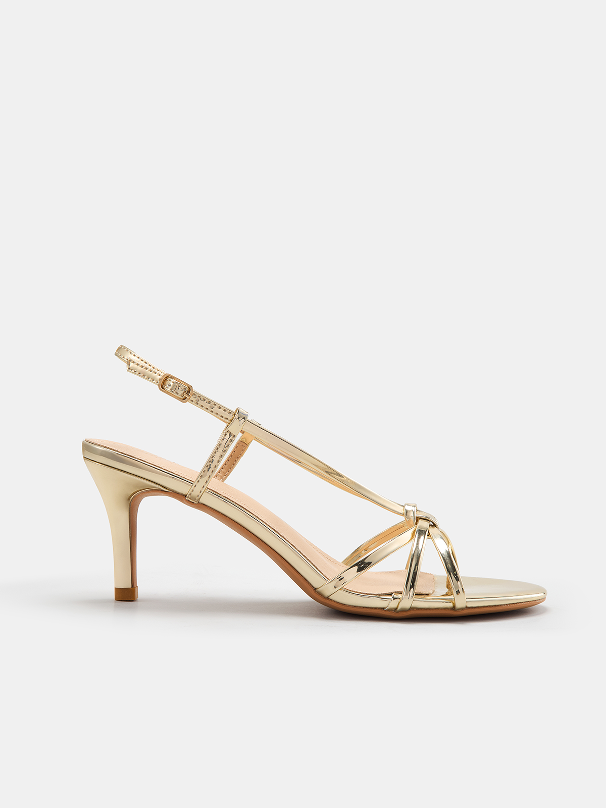 Arkası Açık  Stiletto Sandalet